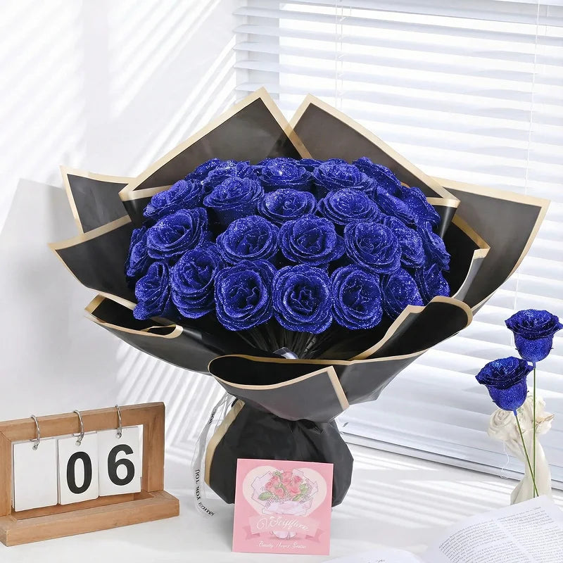 Whisper of Glitter Roses