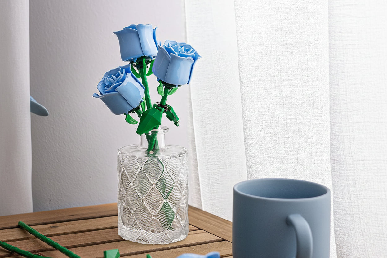 Red Bloom Story – LEGO Bouquet